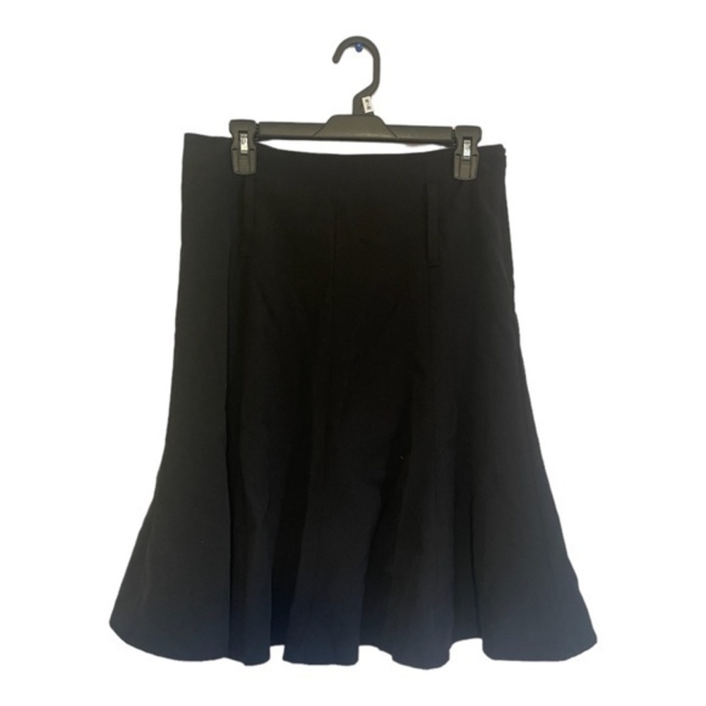 Vamp Womens Knee Length Skirt Godet Style High Waisted Size M